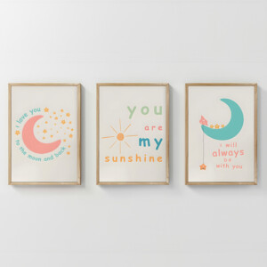 Πίνακας Pepy pakoworld τρίπτυχος με ψηφιακή εκτύπωση και πλαίσιο 33x1.5x48εκ-409-000199