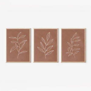 Πίνακας Drifer pakoworld τρίπτυχος με ψηφιακή εκτύπωση και πλαίσιο 33x1.5x48εκ-409-000217