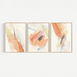 Πίνακας Coris pakoworld τρίπτυχος με ψηφιακή εκτύπωση και πλαίσιο 33x1.5x48εκ-409-000263