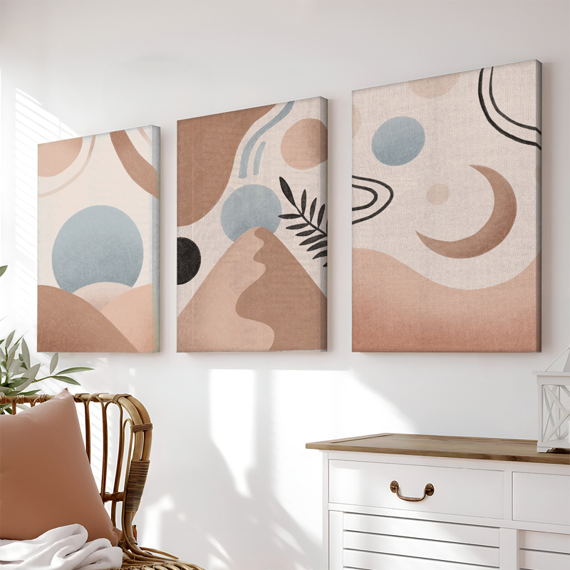 Πίνακας σε καμβά Leberto pakoworld τρίπτυχος με ψηφιακή εκτύπωση και πλαίσιο 50x2x70εκ-409-000284 Πίνακας σε καμβά Leberto pakoworld τρίπτυχος με ψηφιακή εκτύπωση και πλαίσιο 50x2x70εκ-409-000284