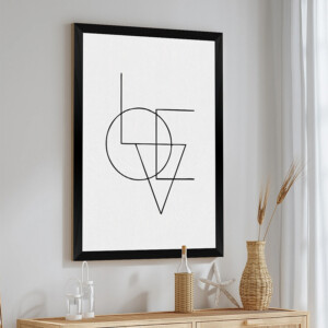 Πίνακας Felora pakoworld με ψηφιακή εκτύπωση και πλαίσιο 33x1.5x48εκ-409-000305