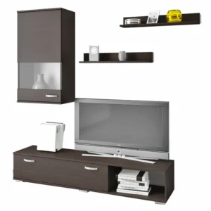 Σύνθετο ArteLibre Ήφαιστος Μοριοσανίδα Wenge 150x36x170cm