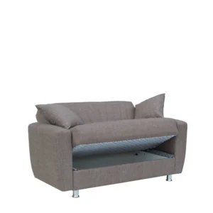 Καναπές Κρεβάτι Διθέσιος ArteLibre JUAN Καφέ 150x84x86cm - Image 4