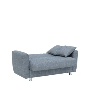 Καναπές Κρεβάτι Διθέσιος ArteLibre JUAN Γκρι 150x84x86cm - Image 3