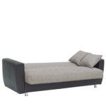 Καναπές Κρεβάτι Τριθέσιος ArteLibre JUAN Καφέ/Μπεζ 210x84x86cm - Image 4