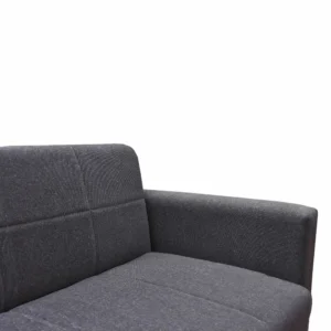 Καναπές Κρεβάτι ArteLibre AMETHYST Τριθέσιος Σκούρο Γκρι 214x78x78cm - Image 5