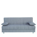 Καναπές Κρεβάτι Τριθέσιος ArteLibre LAURA II Γκρι 190x84x86cm