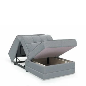 Πολυθρόνα ArteLibre MATEO Γκρι 85x110x90cm - Image 2