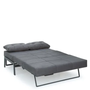Καναπές Κρεβάτι Διθέσιος ArteLibre GAEL Γκρι 150x91x90cm - Image 3