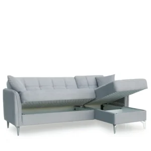 Καναπές Γωνιακός ArteLibre JOAQUIN Γκρι 230x84x89cm - Image 2