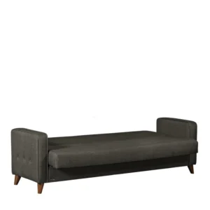 Καναπές Κρεβάτι Τριθέσιος ArteLibre GABRIEL 3S Γκρι 216x79x81cm - Image 3