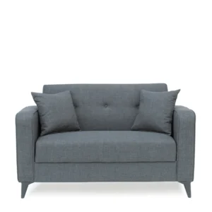 Καναπές Κρεβάτι Διθέσιος ArteLibre GABRIEL 2S Γκρι 146x79x81cm - Image 4