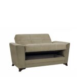 Καναπές Κρεβάτι Διθέσιος ArteLibre JULIAN 2S Ανοιχτό Καφέ 172x85x90cm - Image 2