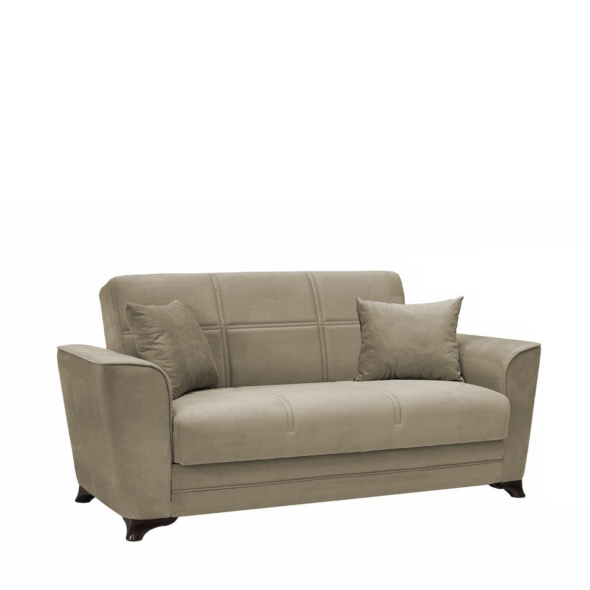 Καναπές Κρεβάτι Διθέσιος ArteLibre JULIAN 2S Ανοιχτό Καφέ 172x85x90cm Καναπές Κρεβάτι Διθέσιος ArteLibre JULIAN 2S Ανοιχτό Καφέ 172x85x90cm