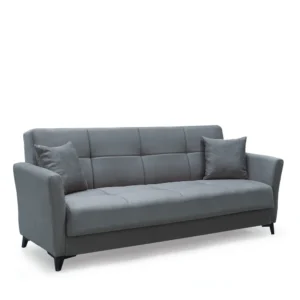 Καναπές Κρεβάτι Τριθέσιος ArteLibre JAVIER 3S Γκρι 210x84x86cm