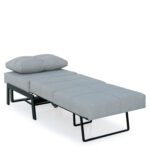 Πολυθρόνα ArteLibre OLIVER Ανοιχτό Γκρι 87x93x90cm - Image 2