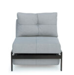 Πολυθρόνα ArteLibre OLIVER Ανοιχτό Γκρι 87x93x90cm - Image 3