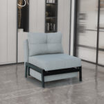 Πολυθρόνα ArteLibre OLIVER Ανοιχτό Γκρι 87x93x90cm - Image 4