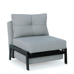 Πολυθρόνα ArteLibre OLIVER Ανοιχτό Γκρι 87x93x90cm