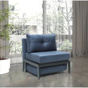 Πολυθρόνα ArteLibre OLIVER Σκούρο Μπλε 87x93x90cm - Image 4