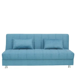 Καναπές Κρεβάτι Τριθέσιος ArteLibre LAURA Πετρόλ 190x84x86cm