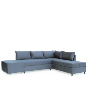Καναπές Κρεβάτι Γωνιακός ArteLibre MARVE Δεξιά Γωνία Γκρι 290x217x84cm - Image 2