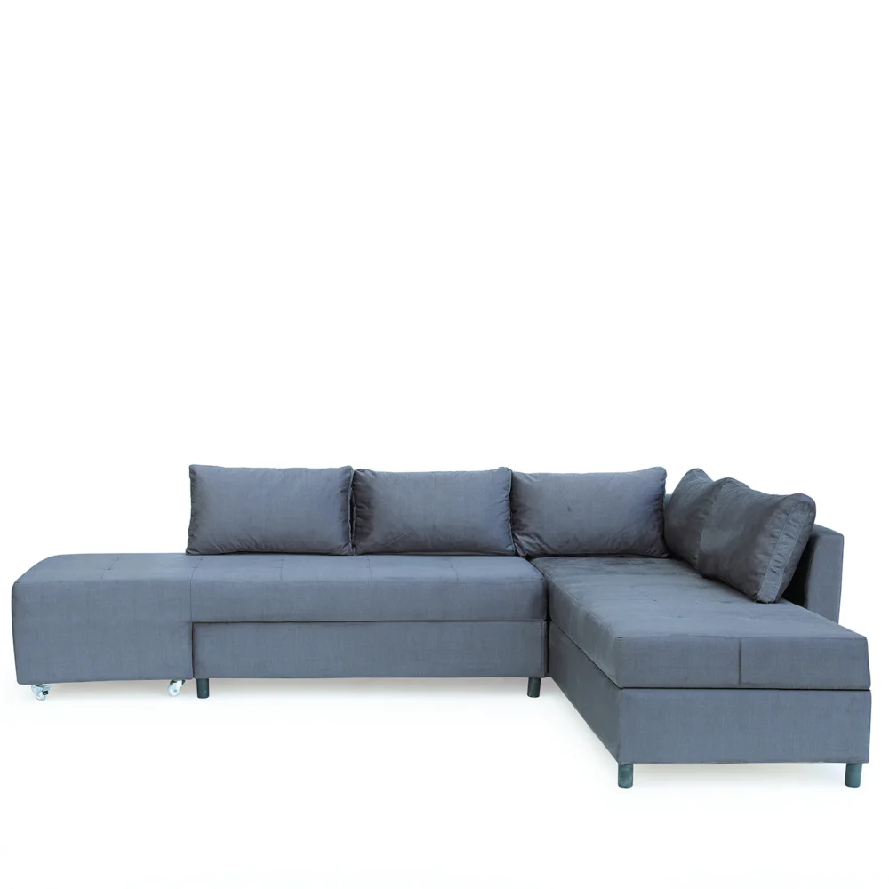 Καναπές Κρεβάτι Γωνιακός ArteLibre MARVE Δεξιά Γωνία Γκρι 290x217x84cm Καναπές Κρεβάτι Γωνιακός ArteLibre MARVE Δεξιά Γωνία Γκρι 290x217x84cm