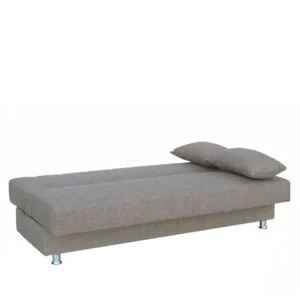 Καναπές Κρεβάτι Τριθέσιος ArteLibre LAURA Μπεζ 190x84x86cm - Image 4