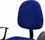Καρέκλα Γραφείου ArteLibre ΔΑΦΝΗ Μπλε Ύφασμα 55x48x82-94cm - Image 5