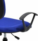 Καρέκλα Γραφείου ArteLibre ΔΑΦΝΗ Μπλε Ύφασμα 55x48x82-94cm - Image 6