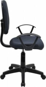 Καρέκλα Γραφείου ArteLibre ΔAΦNH Μαύρο Ύφασμα 55x48x82-94cm - Image 4