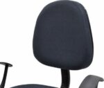 Καρέκλα Γραφείου ArteLibre ΔAΦNH Μαύρο Ύφασμα 55x48x82-94cm - Image 6