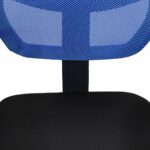 Καρέκλα Γραφείου ArteLibre ΑΥΡΑ Μπλε/Μαύρο Mesh 51x50x79-91cm - Image 4