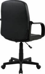 Καρέκλα Γραφείου ArteLibre ABA Μαύρο PVC 53x49x85-97cm - Image 5