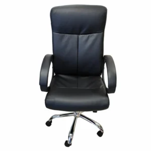 Καρέκλα Γραφείου ArteLibre MEΛITH Μαύρο PU 60x71x105-113cm - Image 2