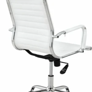 Καρέκλα Γραφείου ArteLibre ΔΙΩΝΗ Λευκό PU 55x60x104-111cm - Image 4