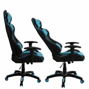 Πολυθρόνα Γραφείου ArteLibre Gaming ΚΥΛΛΗΝΗ Μπλε/Μαύρο PVC 66x67x127-135cm - Image 5