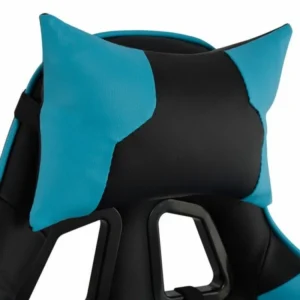 Πολυθρόνα Γραφείου ArteLibre Gaming ΚΥΛΛΗΝΗ Μπλε/Μαύρο PVC 66x67x127-135cm - Image 6