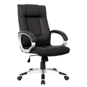 Καρέκλα Γραφείου ArteLibre ΡHNH Μαύρο PU 61.5x69x109-117cm