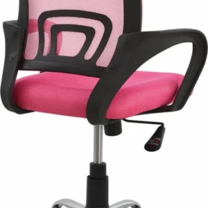 Καρέκλα Γραφείου ArteLibre ΑΛΚΥΟΝΗ Ροζ 57x57x86-96cm - Image 4