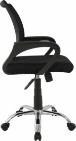 Καρέκλα Γραφείου ArteLibre ΑΛΚΥΟΝΗ Μαύρο 57x57x86-96cm - Image 3