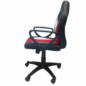 Καρέκλα Γραφείου ArteLibre Gaming ΔΩPOΘEA Μαύρο/Κόκκινο 58x60x90-100cm - Image 3