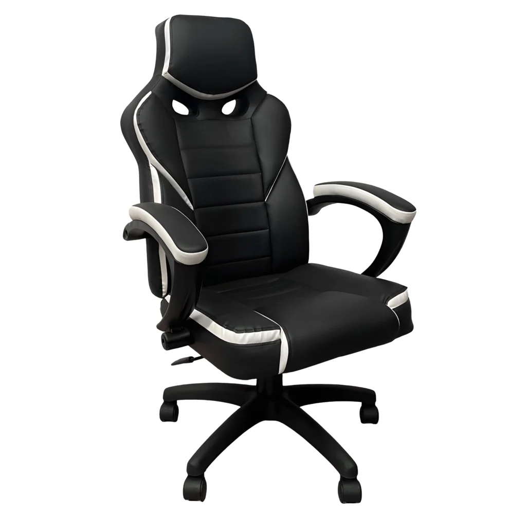 Καρέκλα Γραφείου ArteLibre Gaming ΚΛΕΟΝΙΚΗ Μαύρο/Λευκό 65x72x118-126cm Καρέκλα Γραφείου ArteLibre Gaming ΚΛΕΟΝΙΚΗ Μαύρο/Λευκό 65x72x118-126cm