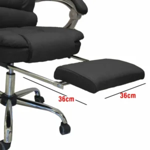 Καρέκλα Γραφείου ArteLibre ΑΝΔΡΟΝΙΚΗ Μαύρη 70x65x112-119cm - Image 3