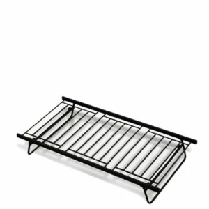 Κρεβάτι ArteLibre NANCY Μεταλλικό Sandy Black 198x92x32cm - Image 2