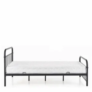 Κρεβάτι ArteLibre LIBERTY Μεταλλικό Sandy Black 209x124x93cm (Στρώμα 120x200cm) - Image 2