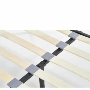 Κρεβάτι ArteLibre LIBERTY Μεταλλικό Sandy Black 209x124x93cm (Στρώμα 120x200cm) - Image 6