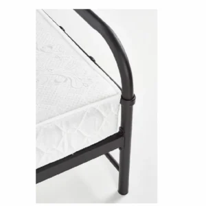 Κρεβάτι ArteLibre LIBERTY Μεταλλικό Sandy Black 209x124x93cm (Στρώμα 120x200cm) - Image 8