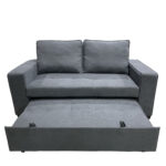 Καναπές Κρεβάτι Διθέσιος ArteLibre AISHA Γκρι Ύφασμα 176x102x91cm - Image 2