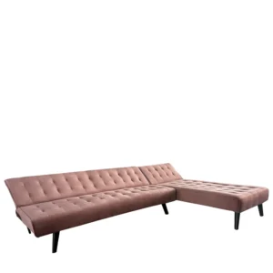 Καναπές Κρεβάτι Γωνιακός ArteLibre MAGUS Σάπιο Μήλο Ύφασμα 254x77/163x74cm - Image 2